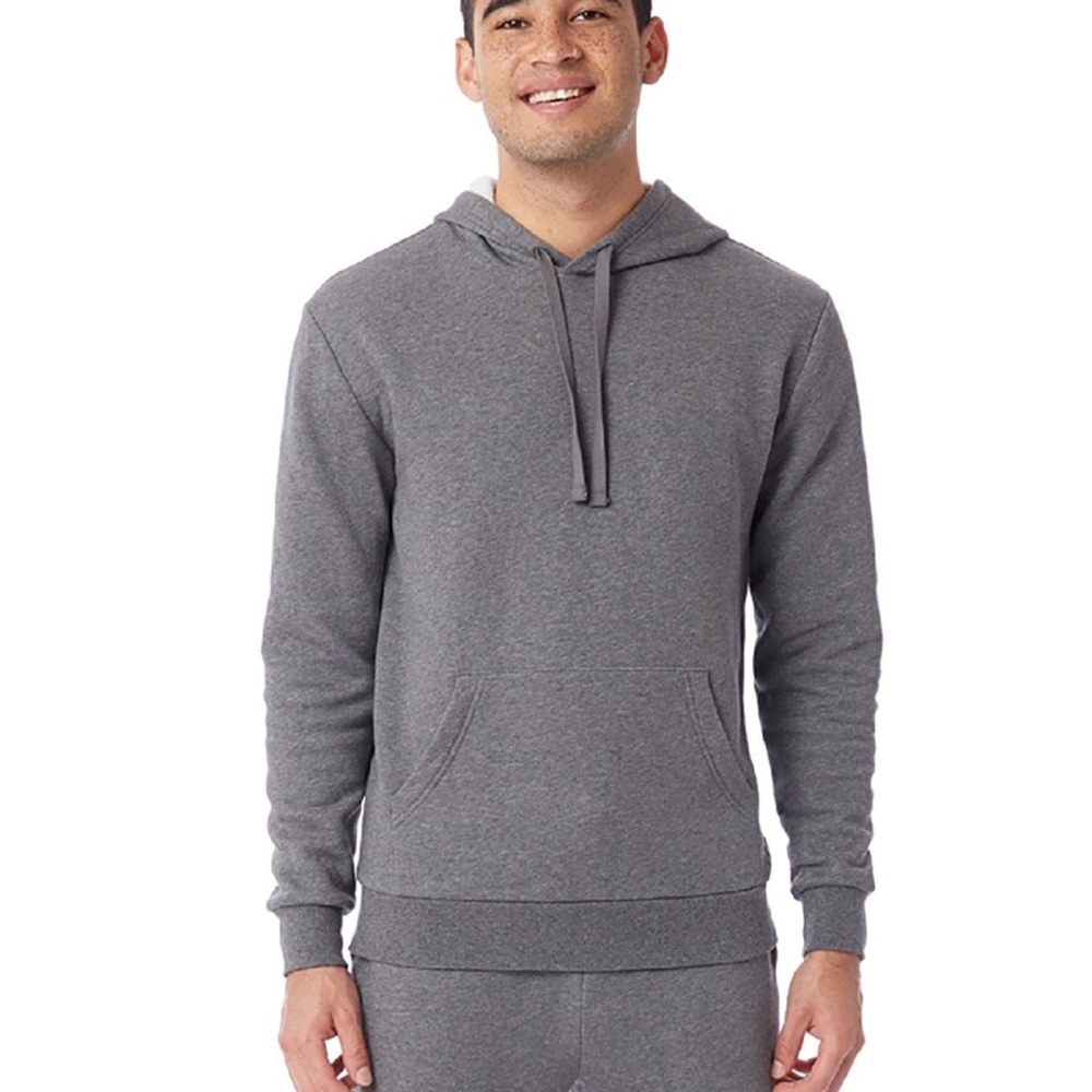 ALTERNATIVE APPAREL NEW hoodie UNISEX Grey color